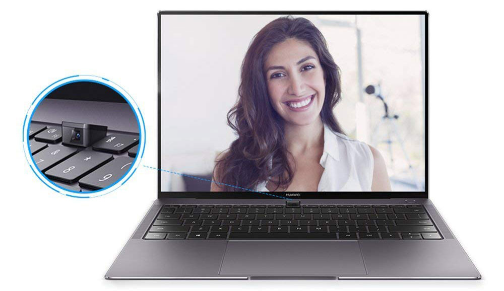 Matebook X Pro, il notebook con la webcam a scomparsa